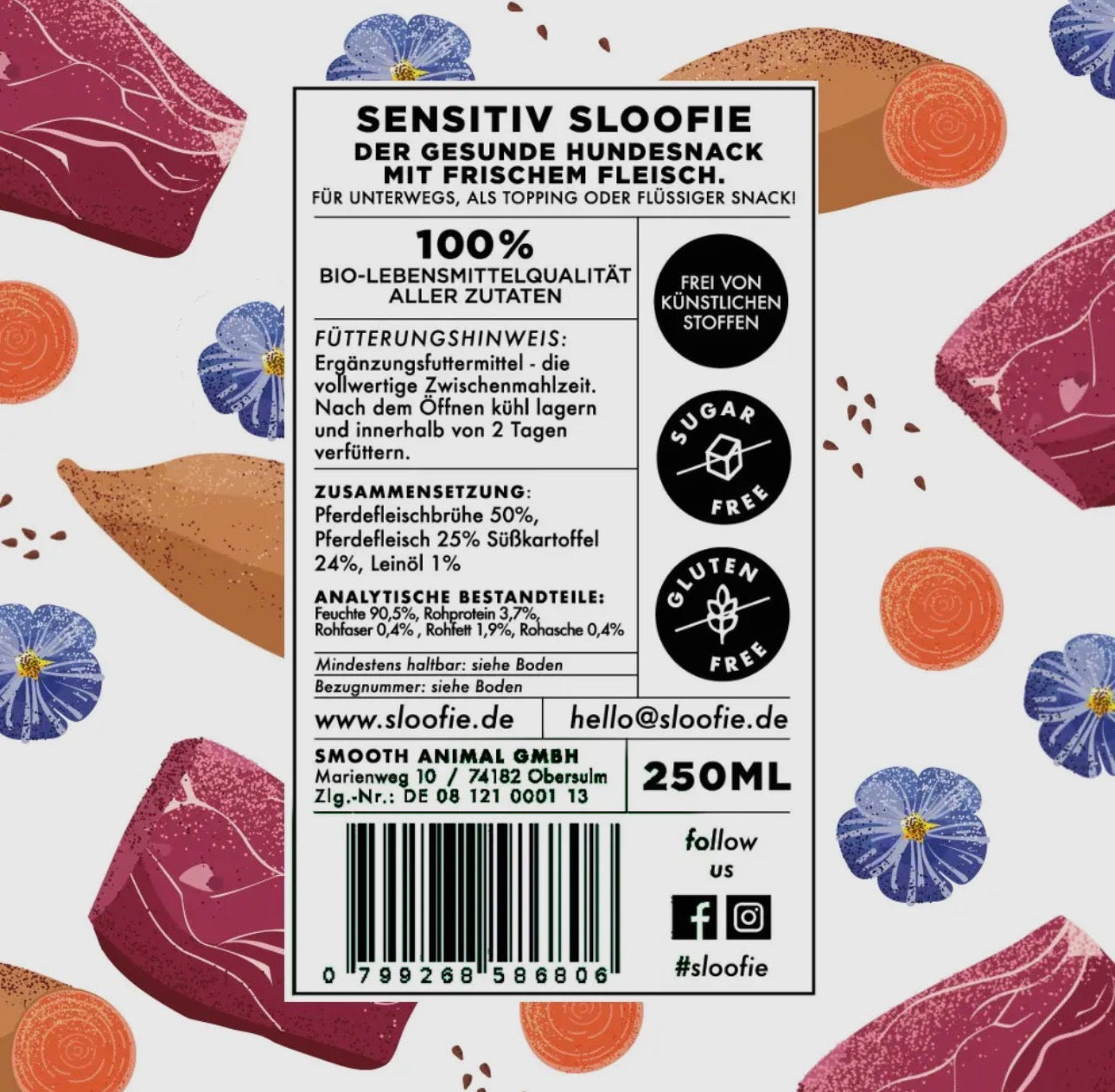 Sloofie Meat Sensitive Paard