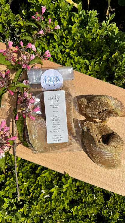 Kauwhoefjes met paté