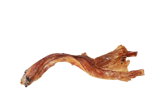 Achillespees paard voor honden van circa 15 tot 20 cm, een stevige natuurlijke kauwsnack van 100% paard.