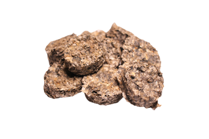 Kabeljauw schijfjes voor honden van 100% kabeljauw, een natuurlijke vissnack met eiwitten en omega 3 vetzuren.