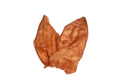 Runderoren voor honden, een stevige en relatief vetarme natuurlijke kauwsnack voor honden die graag kauwen.
